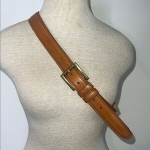 Alden Tan Leather Belt